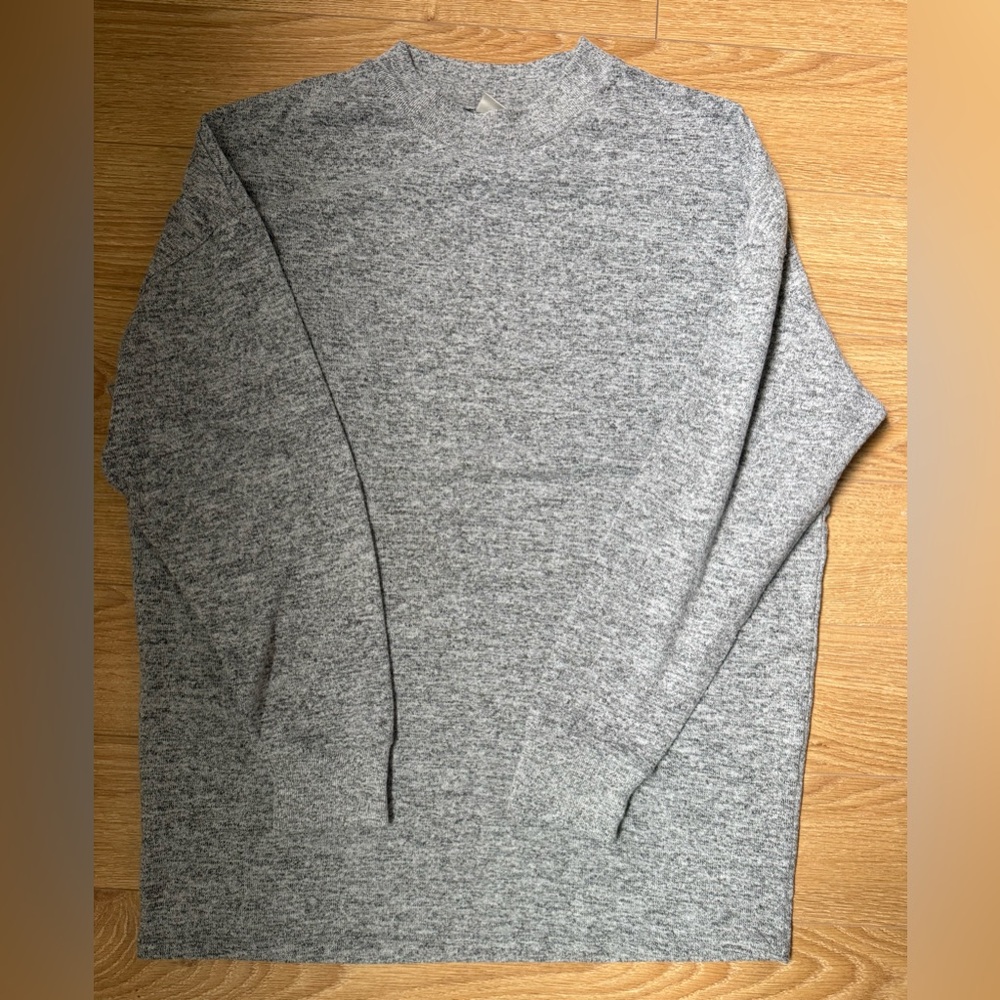 SIMONS TWIK Brushed Gray Sweater
